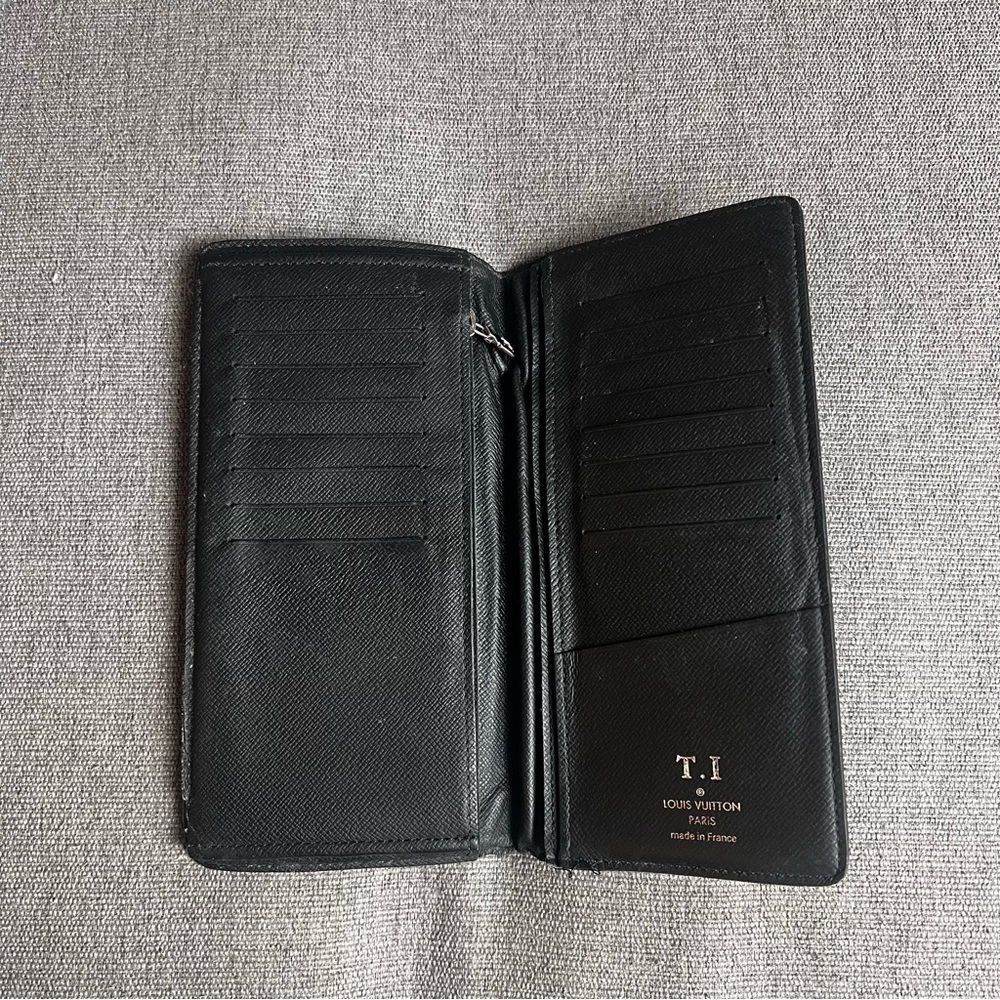 Louis Vuitton Black Checkered Wallet - Picture 3 of 11